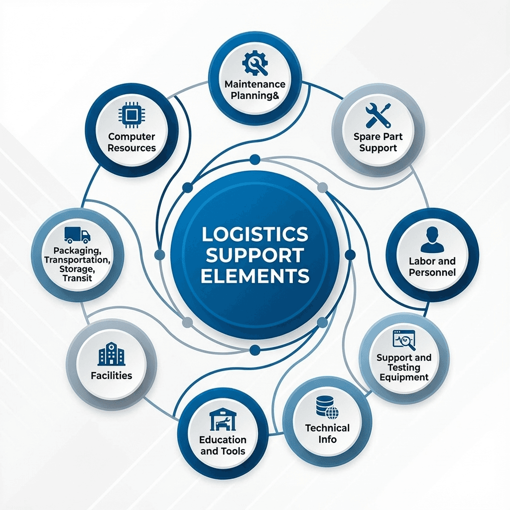Integrated Logistics Support Diagram